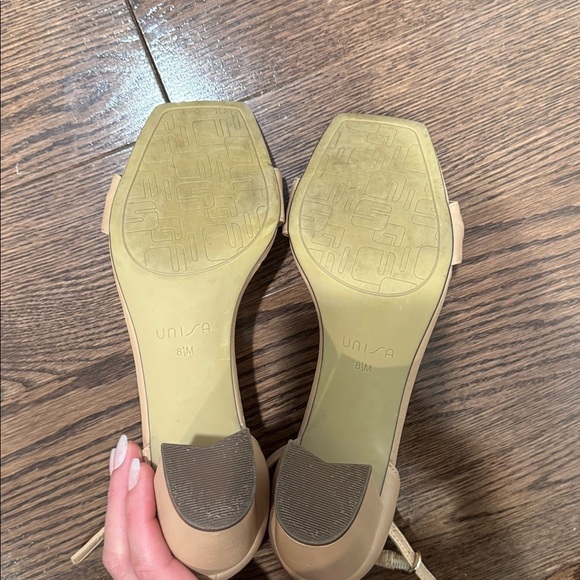 Unisa Beige Chain Detail Sandals - Picture 6 of 7